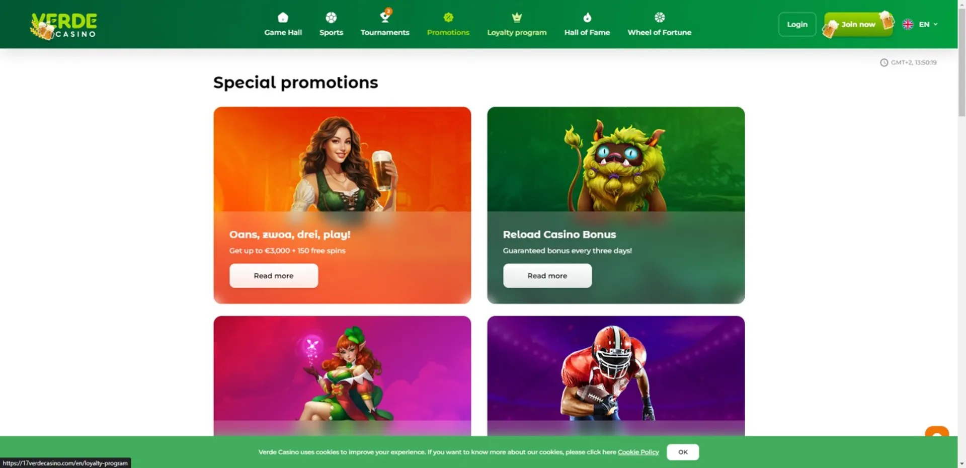 Greenbets.io cassino